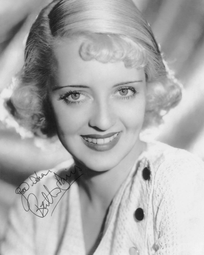 Bette Davis SIGNED AUTOGRAPHED 10 X 8