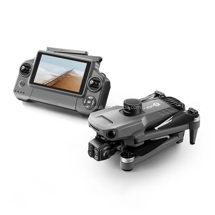 Dronehint D12 GPS Drone 4K Professional Camera 5G Wifi Photography Brushless Obstacle Avoidance Three-Axis Gimbal Aircraft RC Distance 6KM Drone