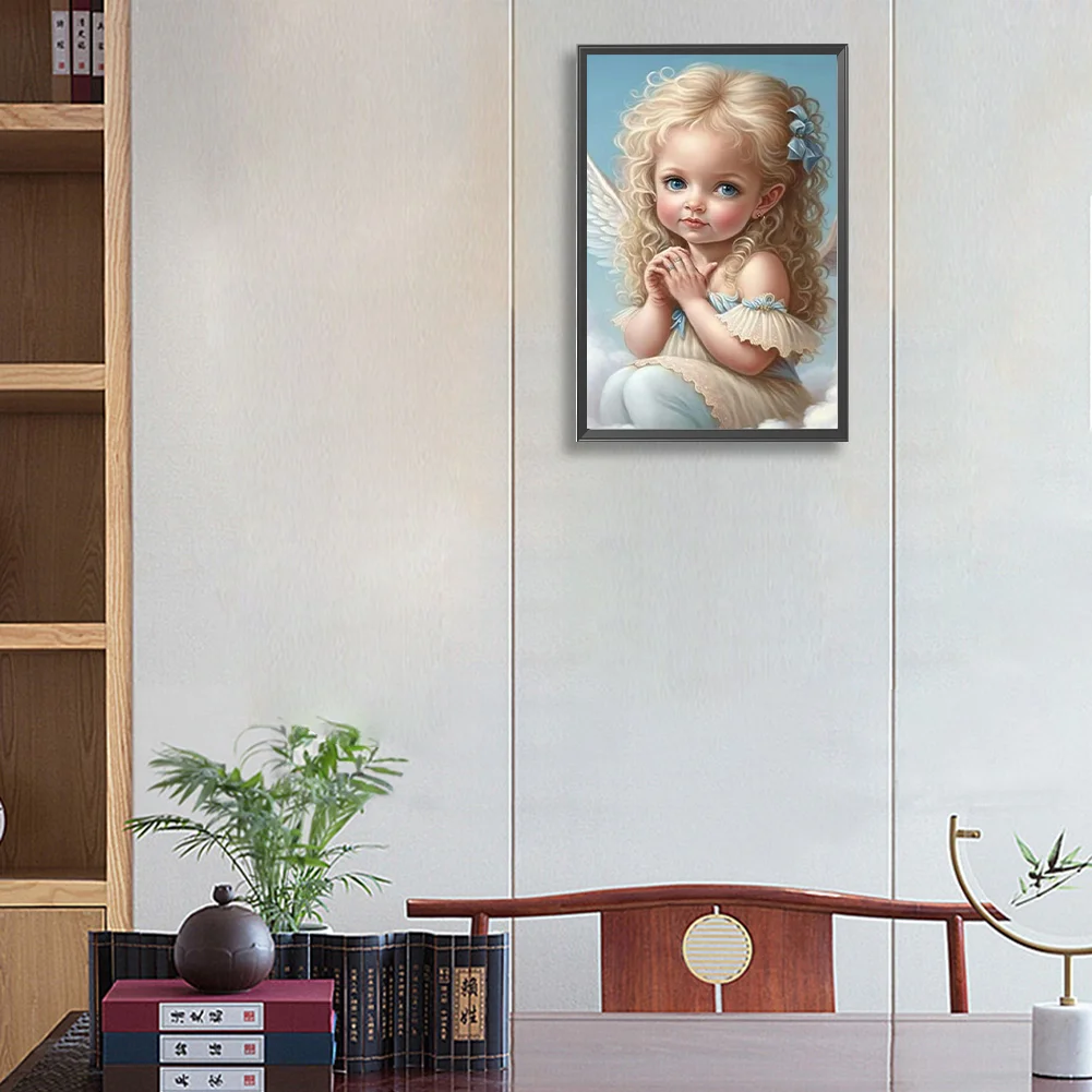 Full Square Diamond Painting 25*35cm - Angel Baby