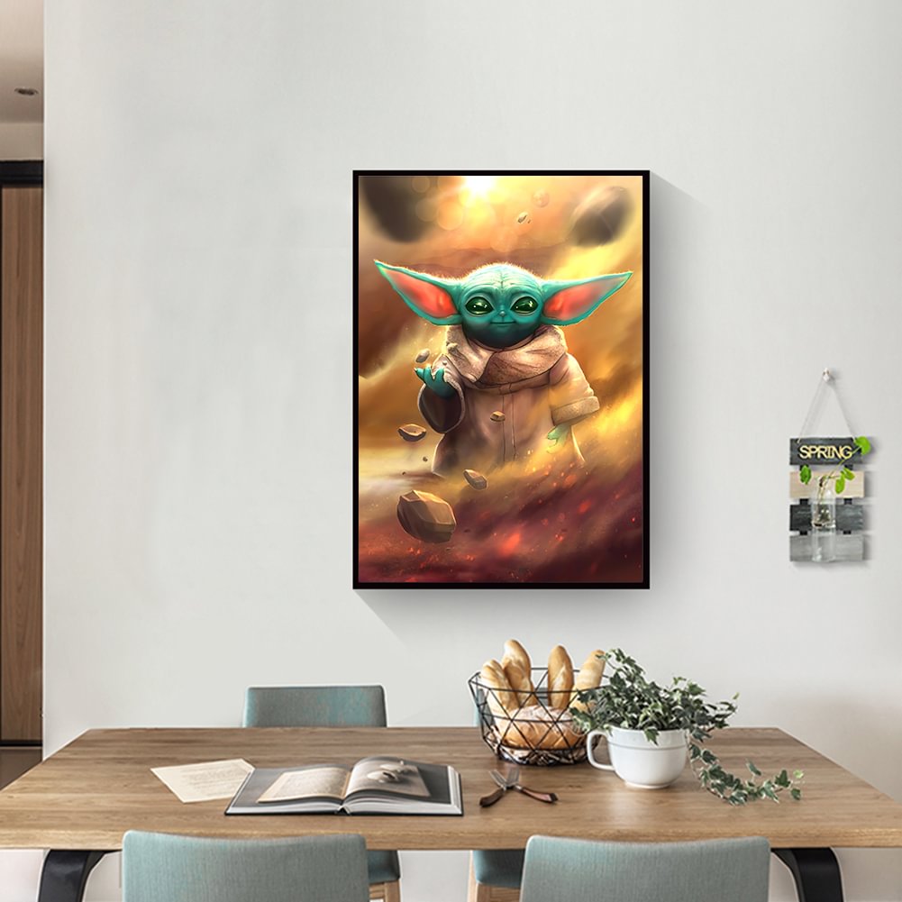 The Mandalorian - Full Round Diamond Painting
