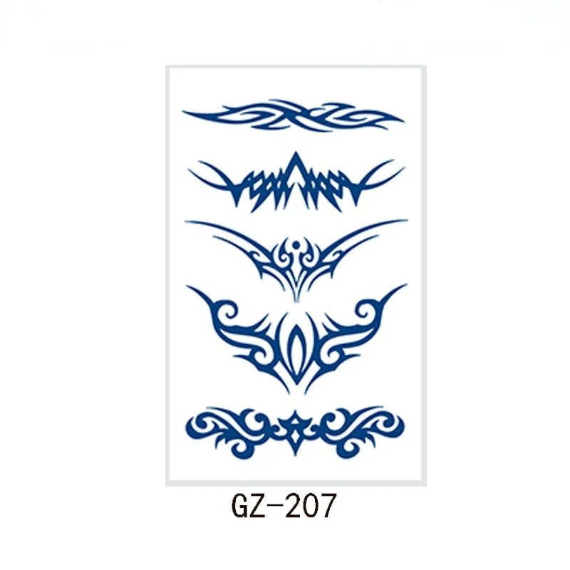 Net Red Herbal Juice Tattoo Sticker Semi-permanent Waterproof Sweat Resistant Tattoo Masking Scar Tattoo Sticker