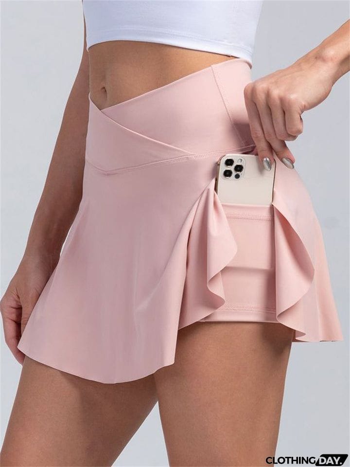 Women's Sexy Skin-friendly Fitness Tennis Skirt
