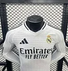 2024-2025 Player Version Real Madrid Home Long Sleeve Football Shirt 1:1 Thai Quality