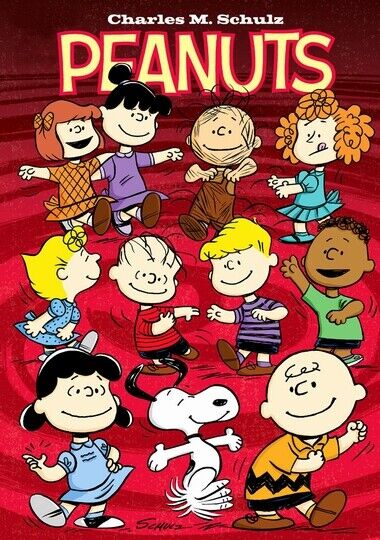 PEANUTS POSTER - SNOOPY & GANG DANCING - Photo Poster painting QUALITY INSERT -  POST!