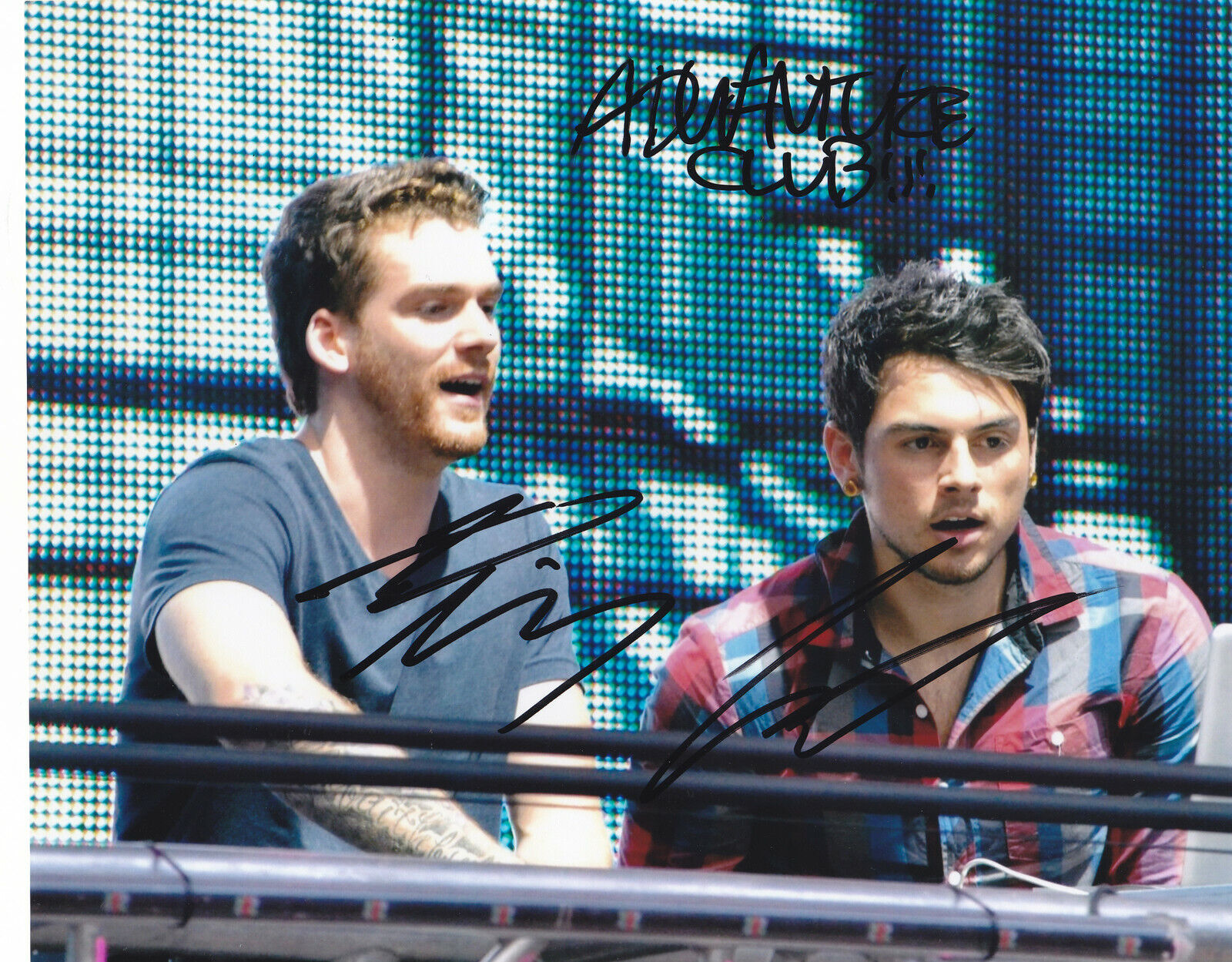 ADVENTURE CLUB SIGNED EDM DUB STEPHOUSE MUSIC 8X10 Photo Poster painting EXACT PROOF