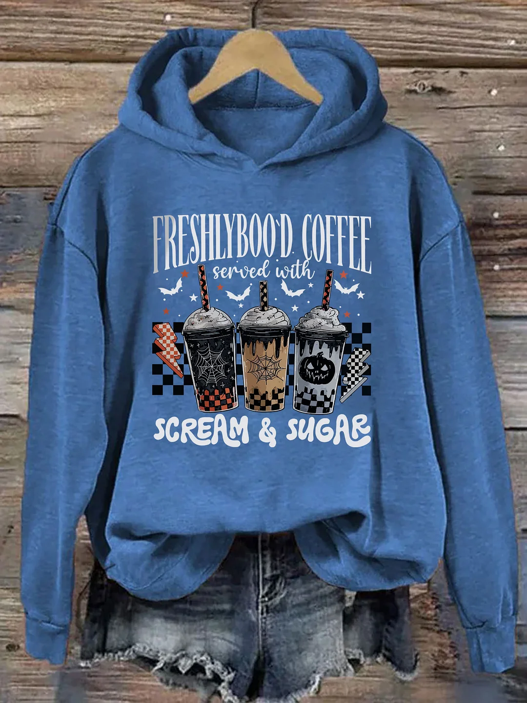 Halloween Spooky Coffee Hoodie