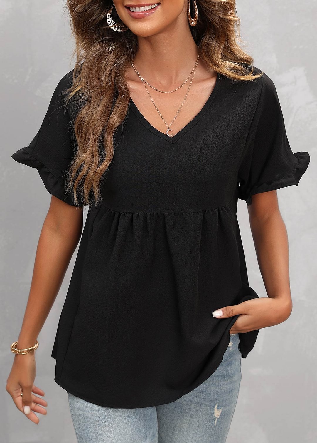 Stringy Selvedge Black Fold T Shirt