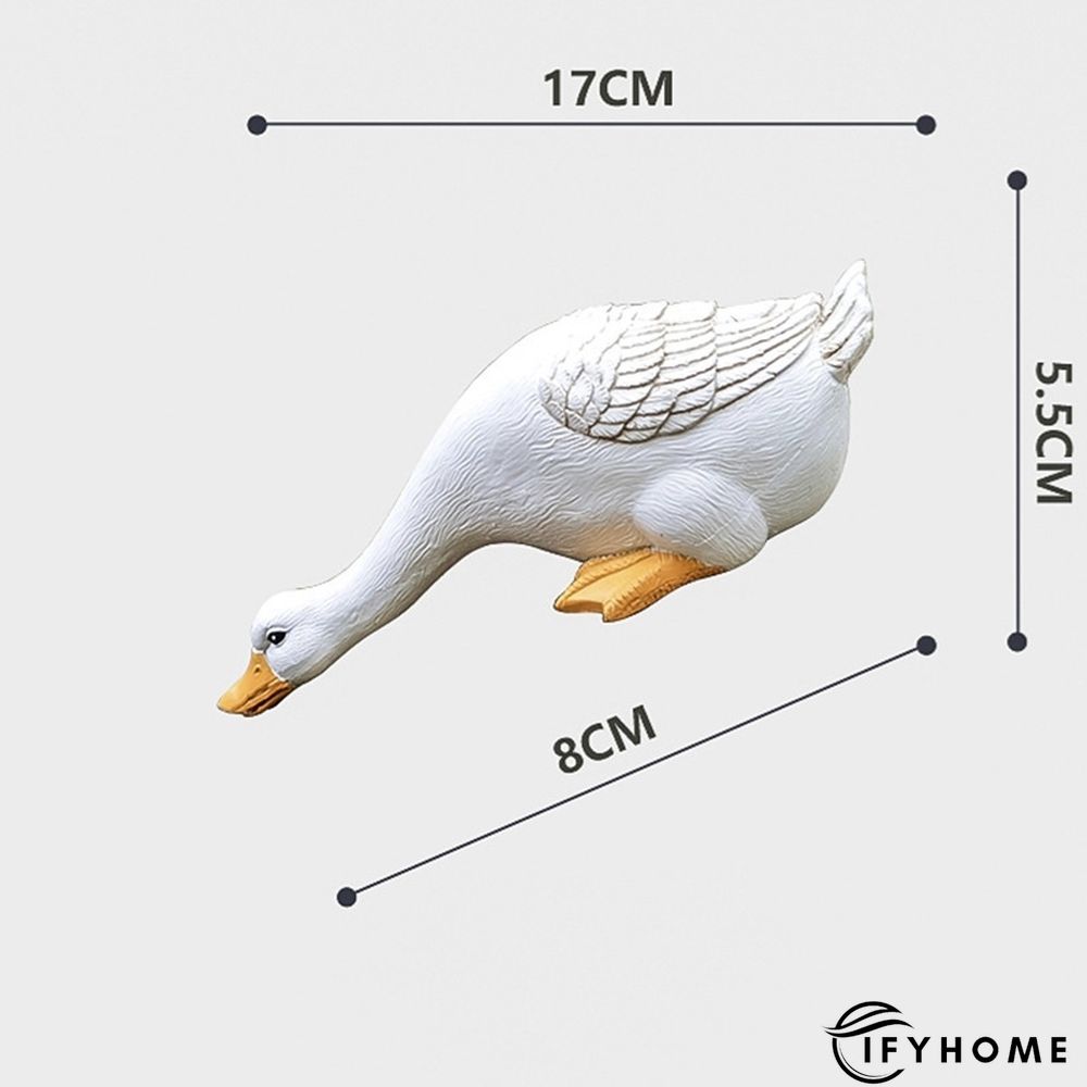 Duck Figurine Waterproof Resin Garden Ornaments | IFYHOME