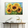 Sunflowers - 11CT Counted Cross Stitch - 65*50cm - Flower