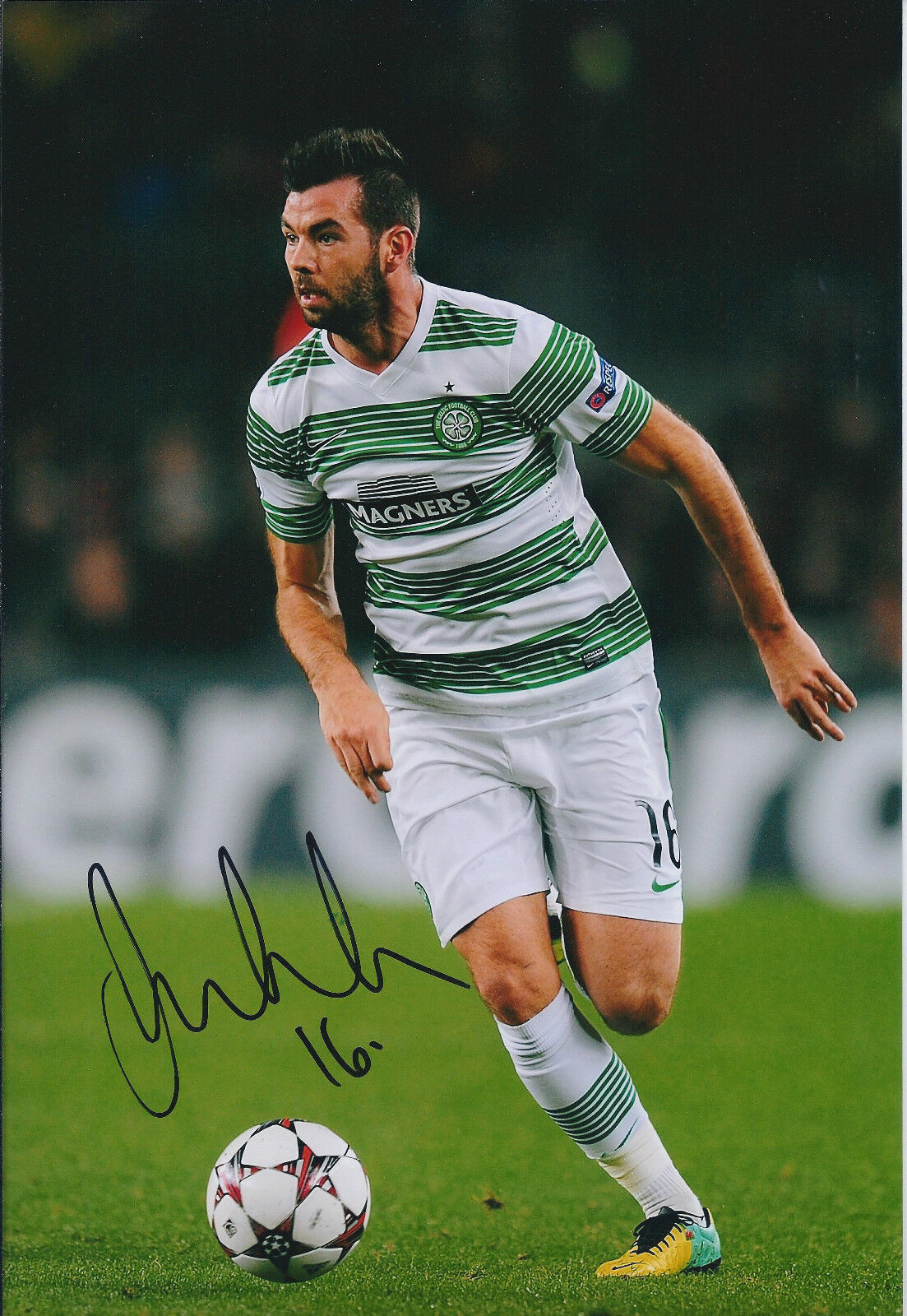 Joe LEDLEY SIGNED Autograph 12x8 Photo Poster painting AFTAL COA CELTIC Wales AUTHENTIC