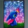 Cartoon Blauer Stitch - Rund Diamant Malerei 30*40CM