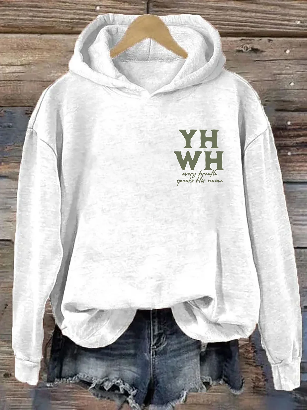 Yhwh Lungs Christian Hoodie