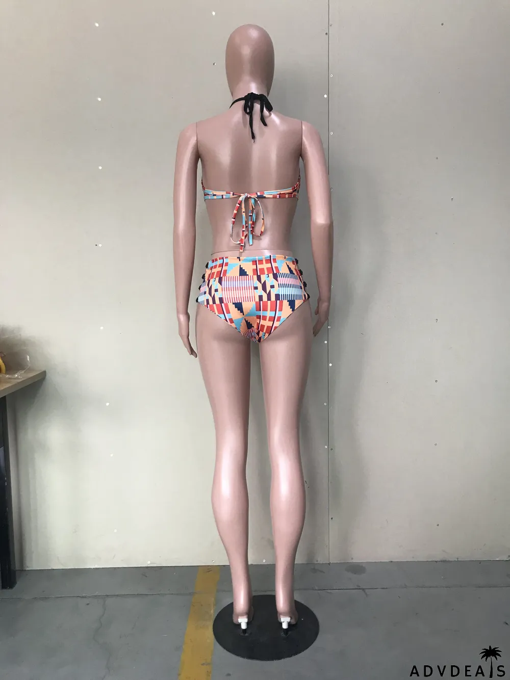 Summer Black Lace Up Short Sleeve Elegant Shirt