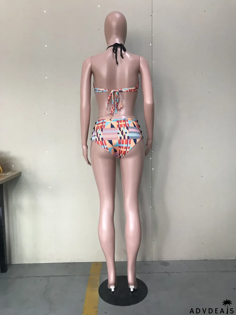 Summer Black Lace Up Short Sleeve Elegant Shirt