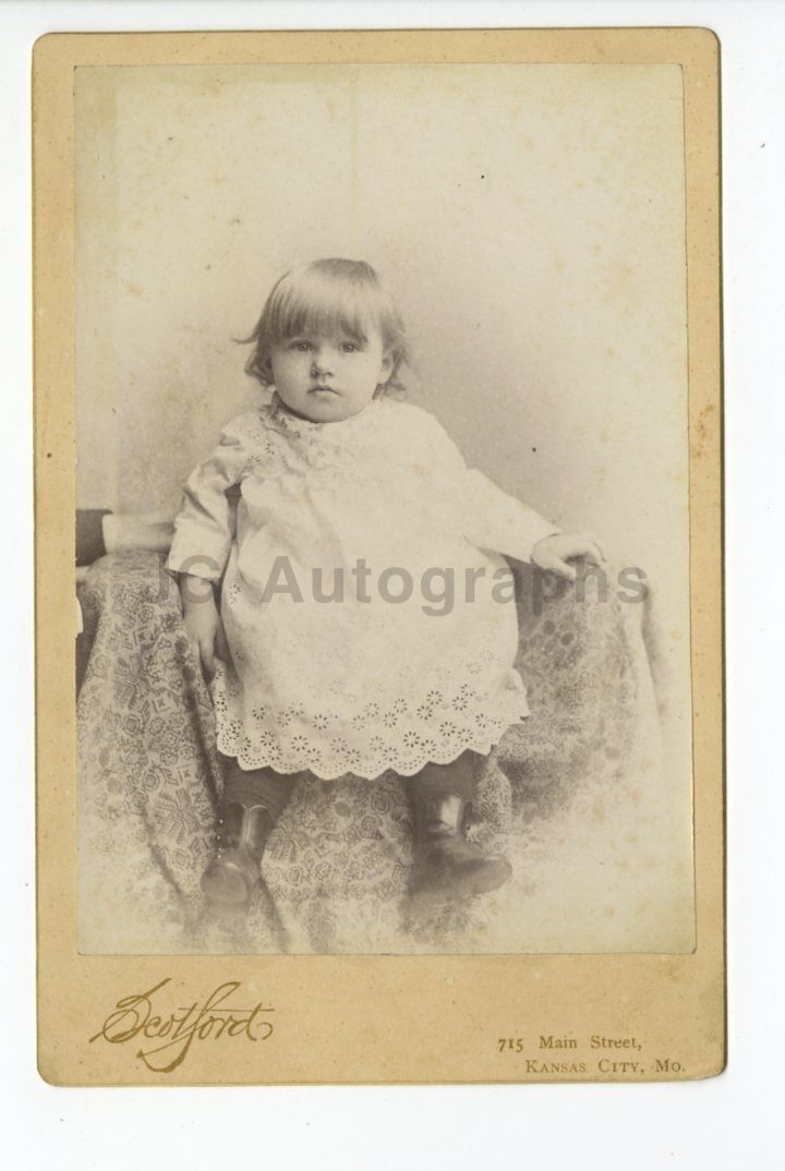 19th Century Children - 19th Century Cabinet Card Photo Poster paintinggraph - Kansas City, MO