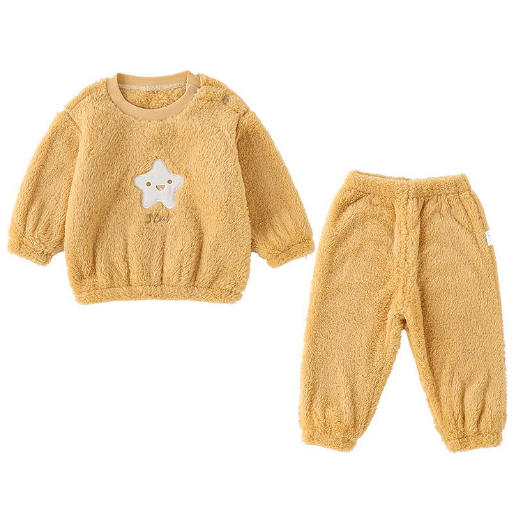 SATR Toddler Fleece Warm Pajamas Set