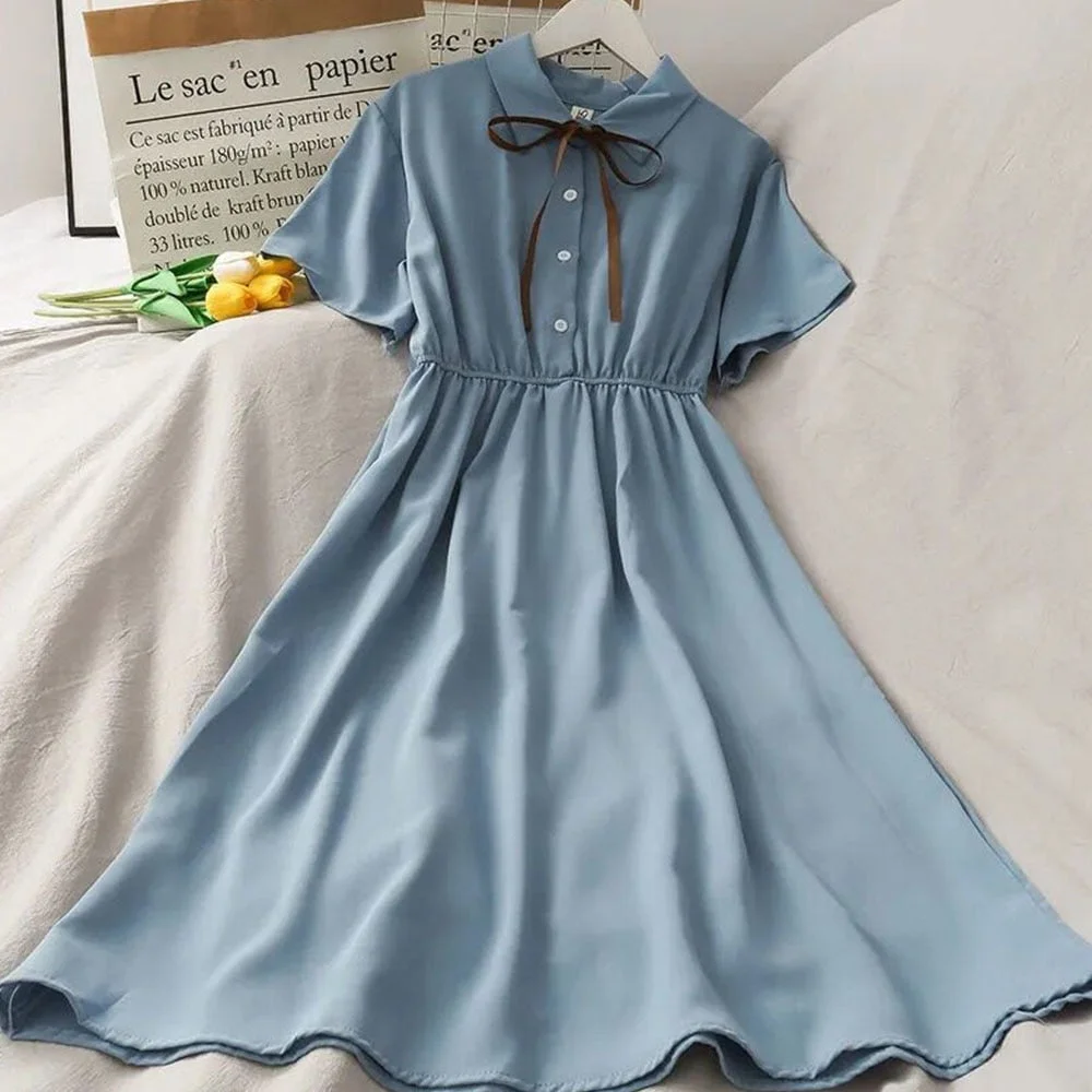 Bear Leader 2022 Girls Dresses Cute Summer Kids Dress Princess Party Clothes Teen Child Clothing Vestidos Bow 4-15 Years Clothes