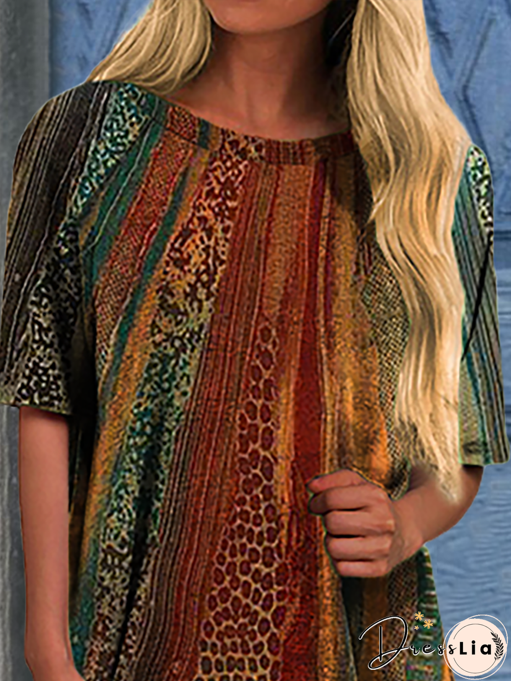 Plus size Short Sleeve Casual T-shirt