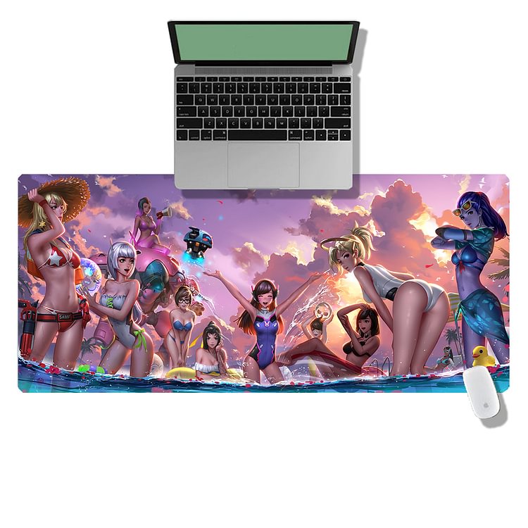 Overwatch Swimsuit /Custom Mouse Pad/Luminous Mouse Pad/LED Mouse Pad