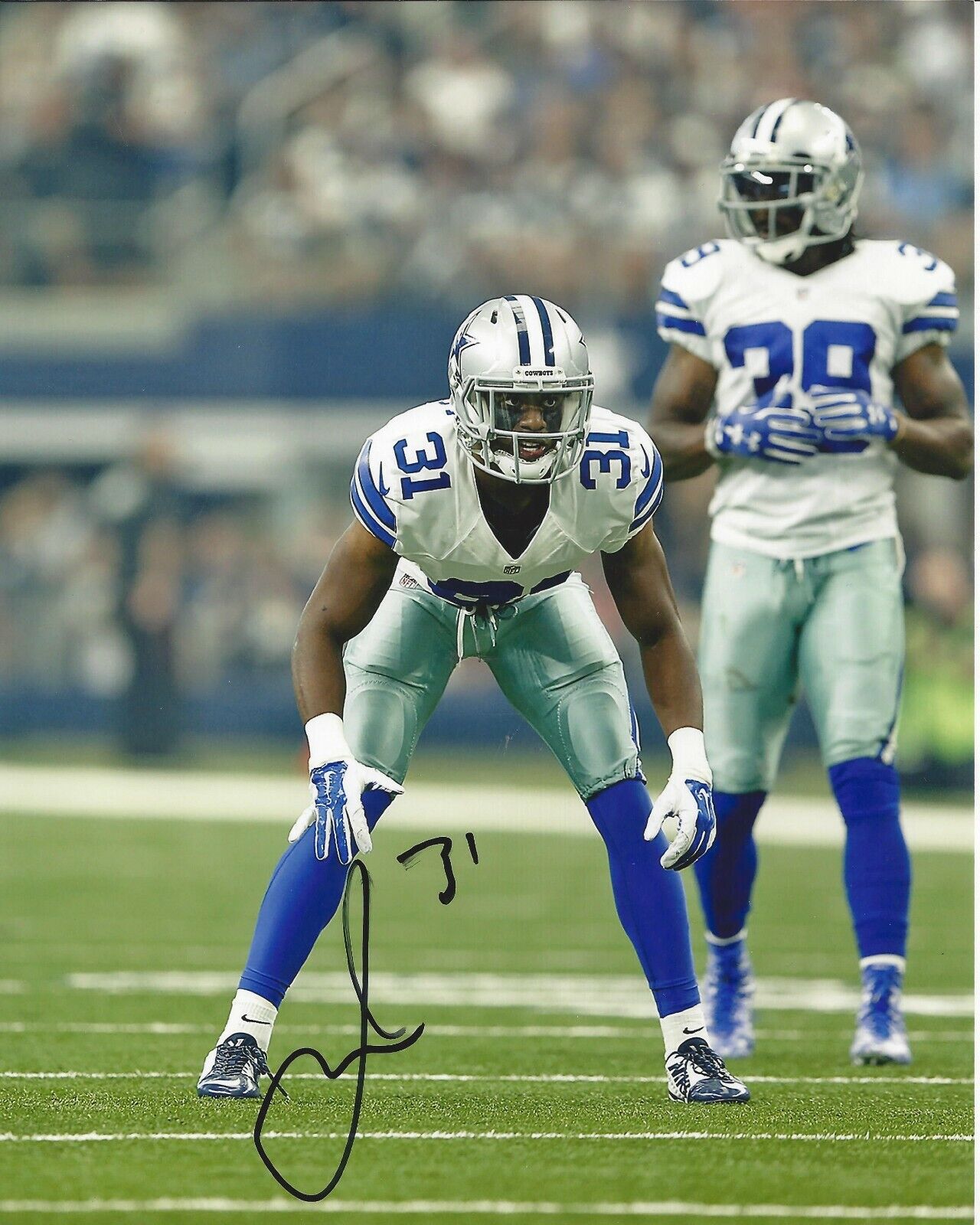 Byron Jones Autographed 8x10 Dallas CowboysB269