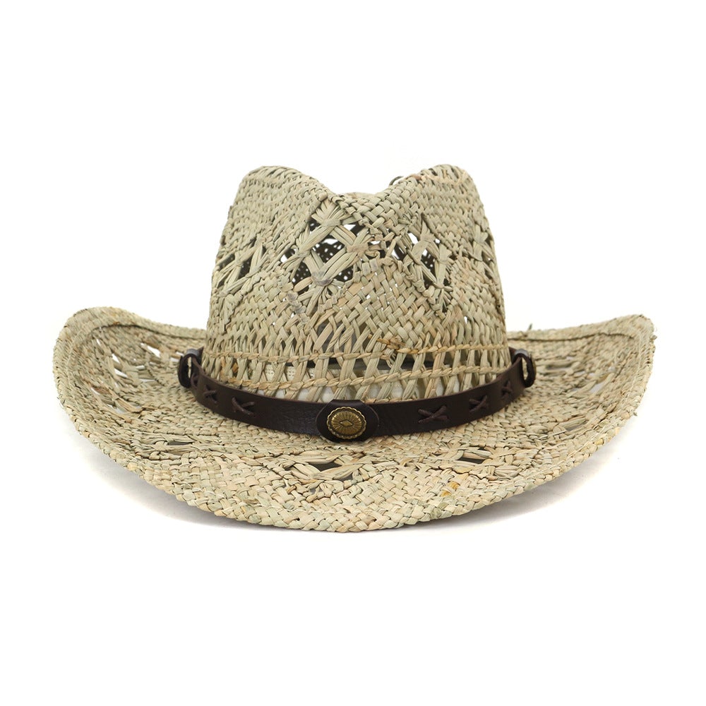 John Dutton Yellowstone Wester Hats Hand-Woven Western Cowboy Hat ...