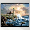 Lighthouse - Round Drill Diamond Painting - 60*50CM - Large Size