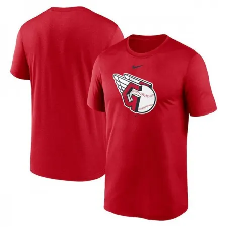 Men's Cleveland Guardians Red T-Shirt LE4R