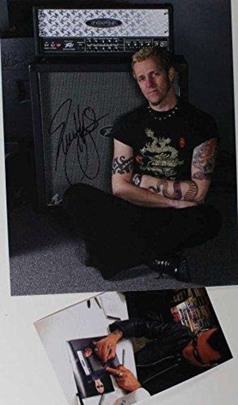 Gary Hoey Signed Autographed Glossy 8x10 Photo Poster painting w/ Proof Photo Poster painting