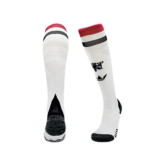 2024/2025 Manchester United's second away game with white football socks