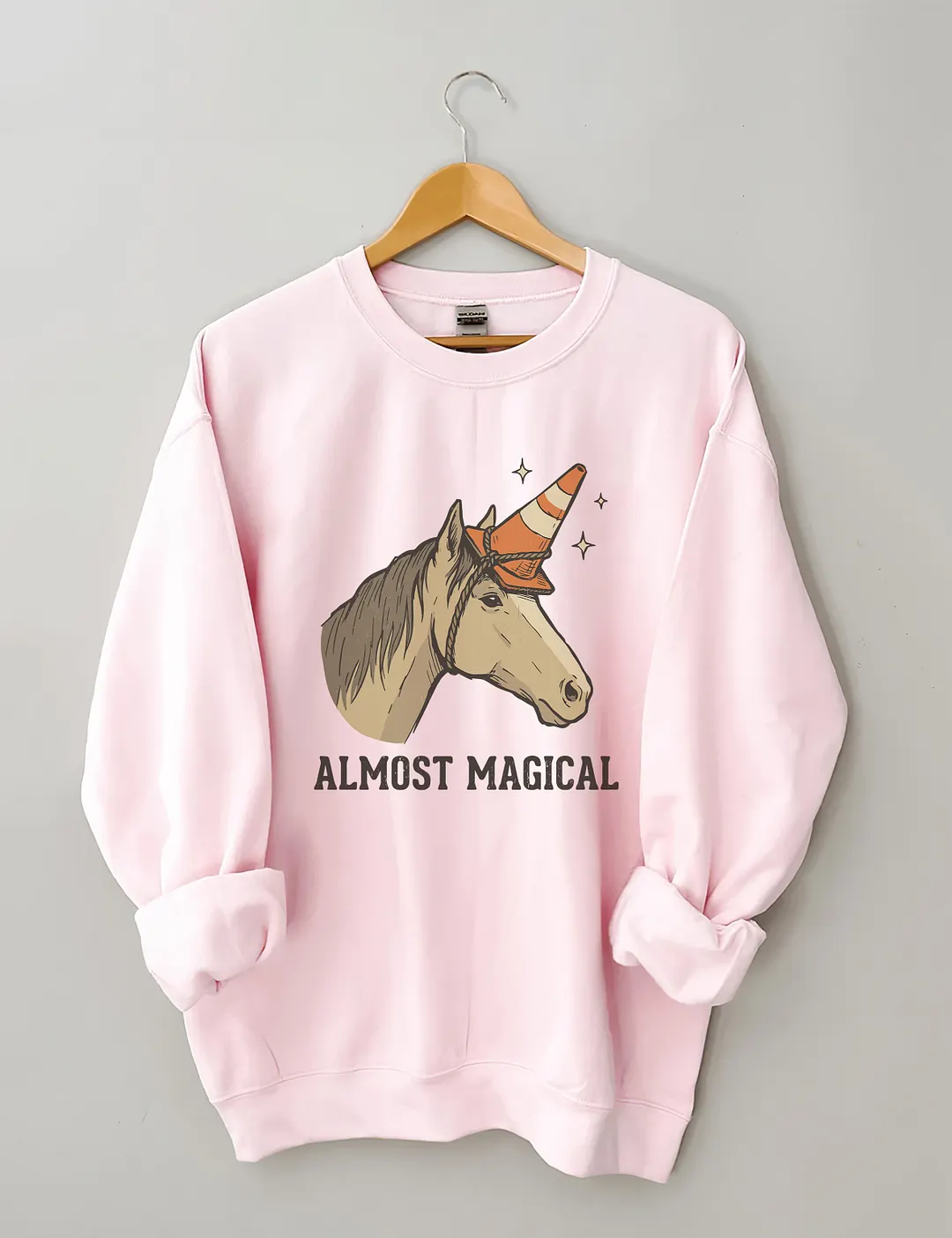 Almost Magical Funny Horse Sweatshirt
