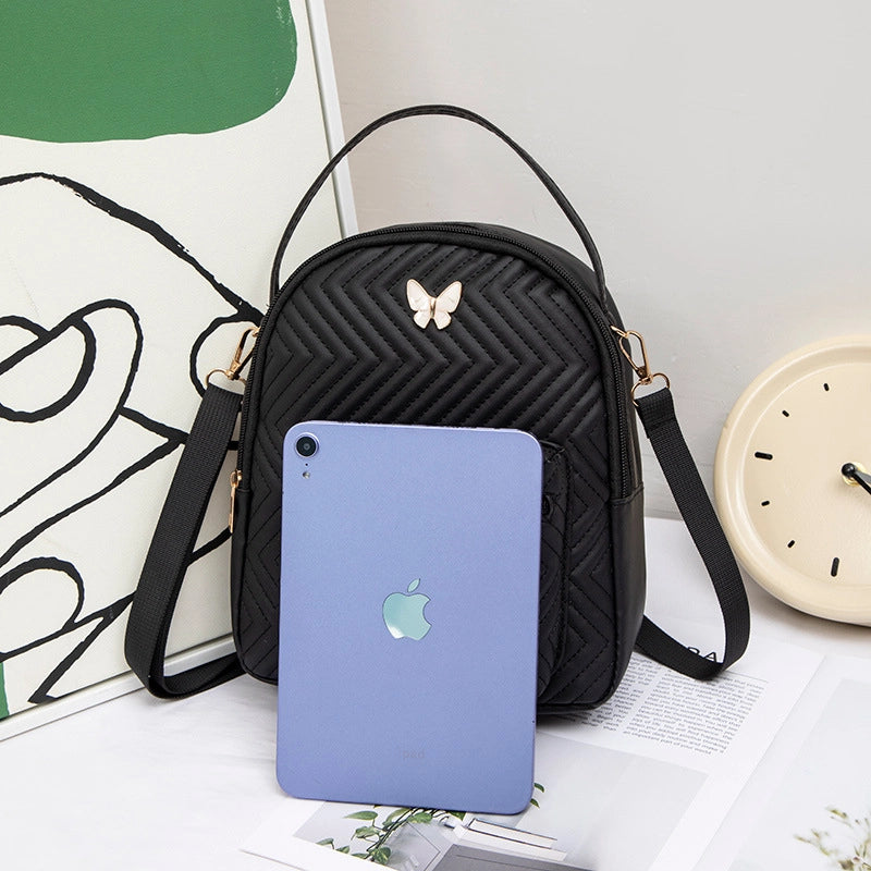 Solid Color Butterfly Daily Women’s Backpack