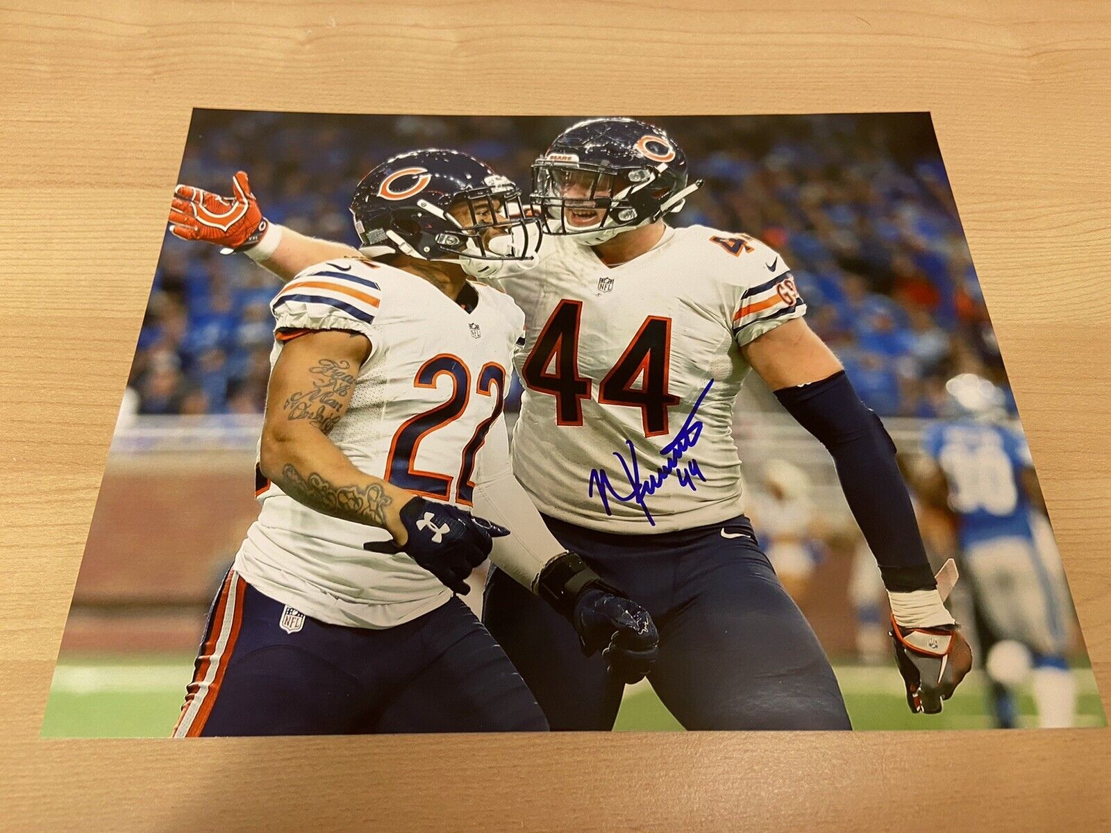 Nick Kwiatkoski Chicago Bears Autographed Signed 8X10 Photo Poster painting W/COA