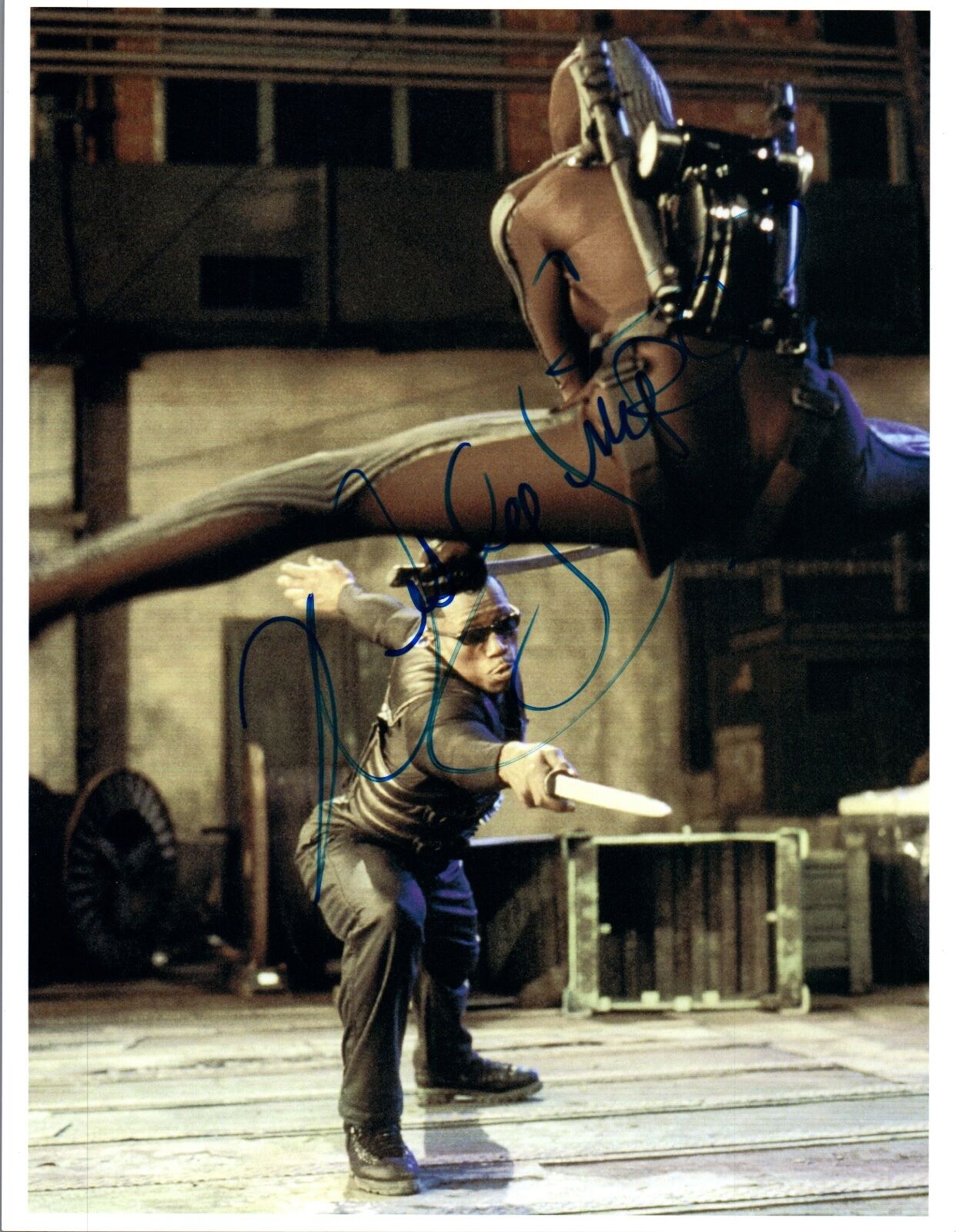 Wesley Snipes Signed Autographed 8x10 Photo Poster painting Blade The Expendables COA VD