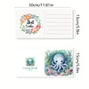 6PCS DIY Diamond Art Greeting Cards Ocean Theme Congratulations Cards & Gifts