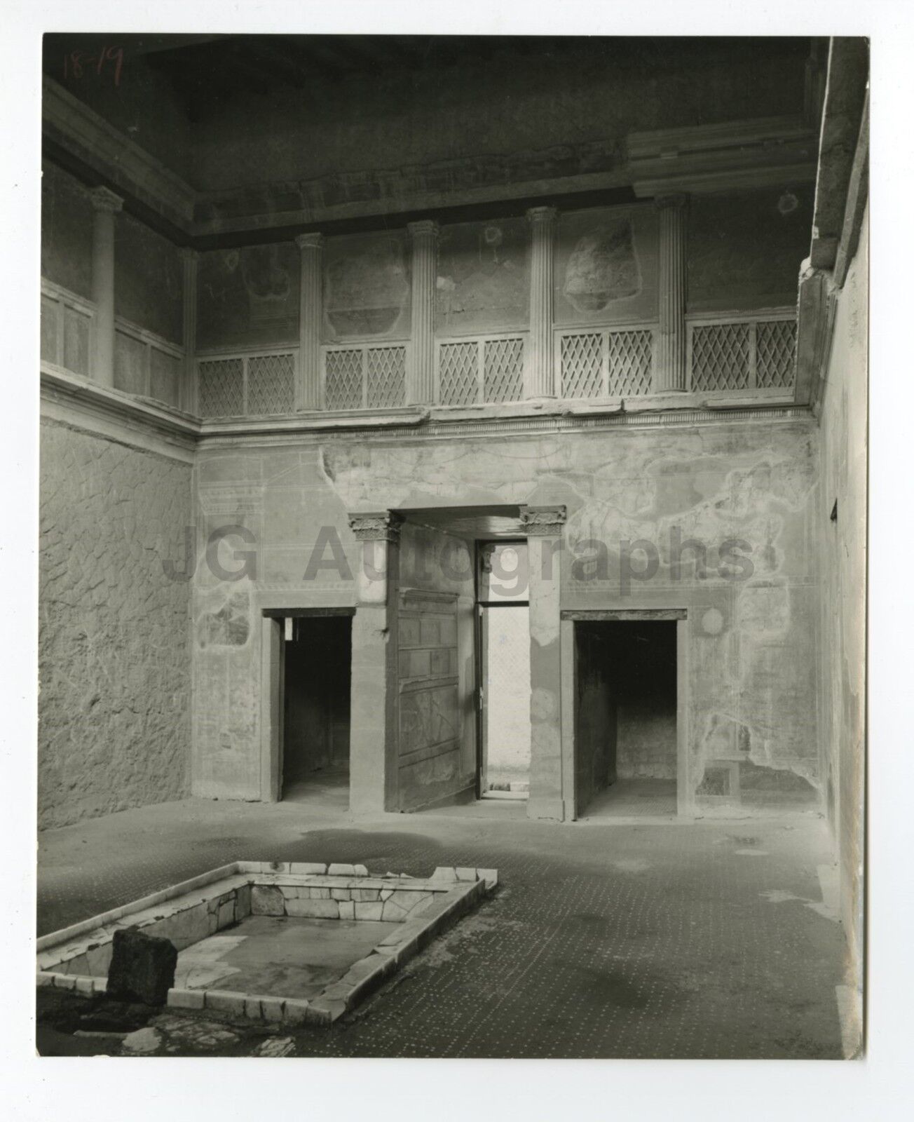 Ancient Herculaneum - Vintage 8x10 Publication Photo Poster paintinggraph - Homes