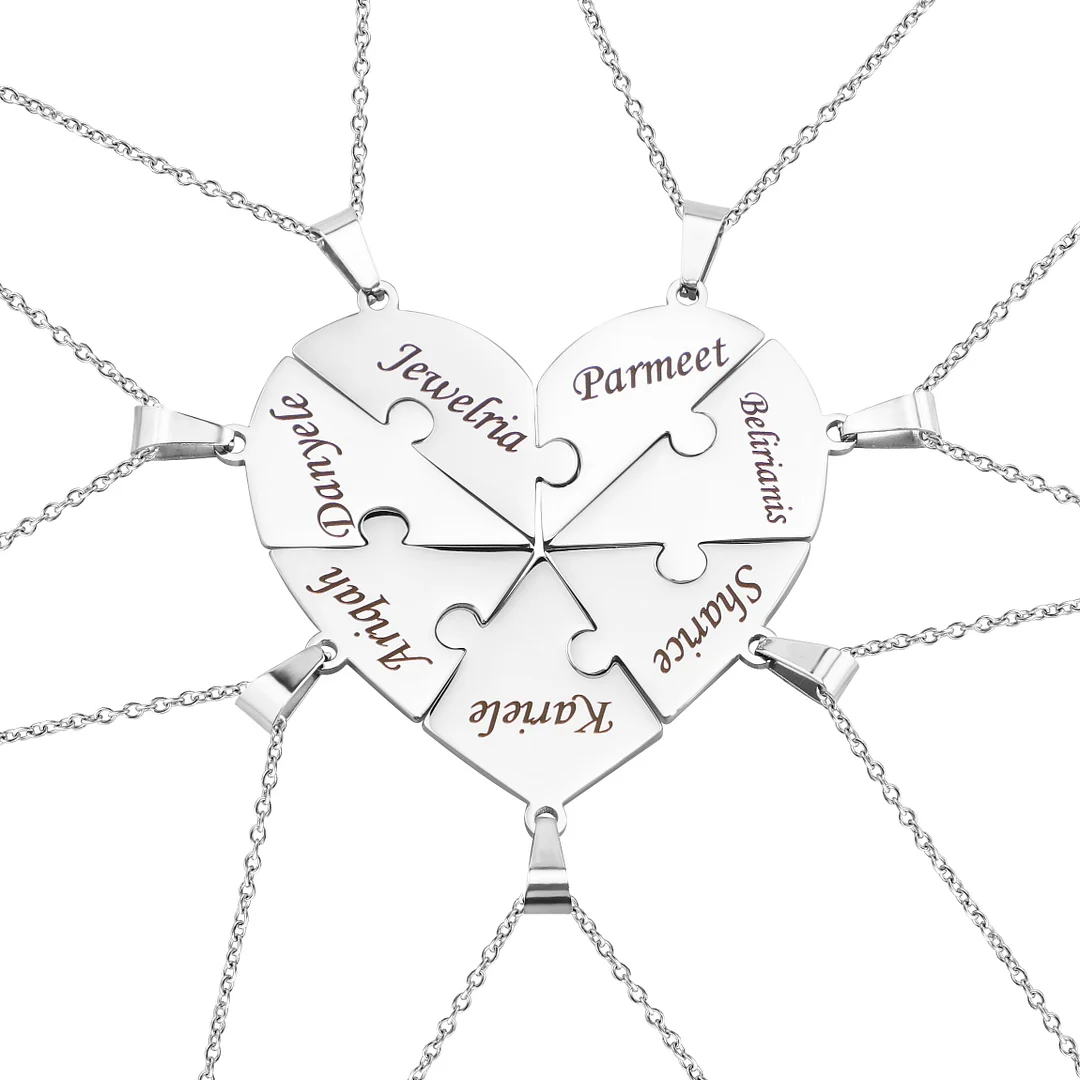Family pattern love necklace!