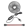 Auto Air Circulator 3 Gear Portable Ventilation Fan Rear Seat Fan for Auto Truck