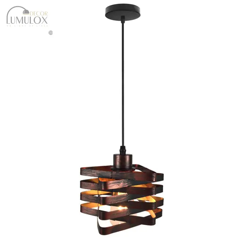 Alviro - Vintage Retro Loft Pendant Light Industrial Hanging Lamp