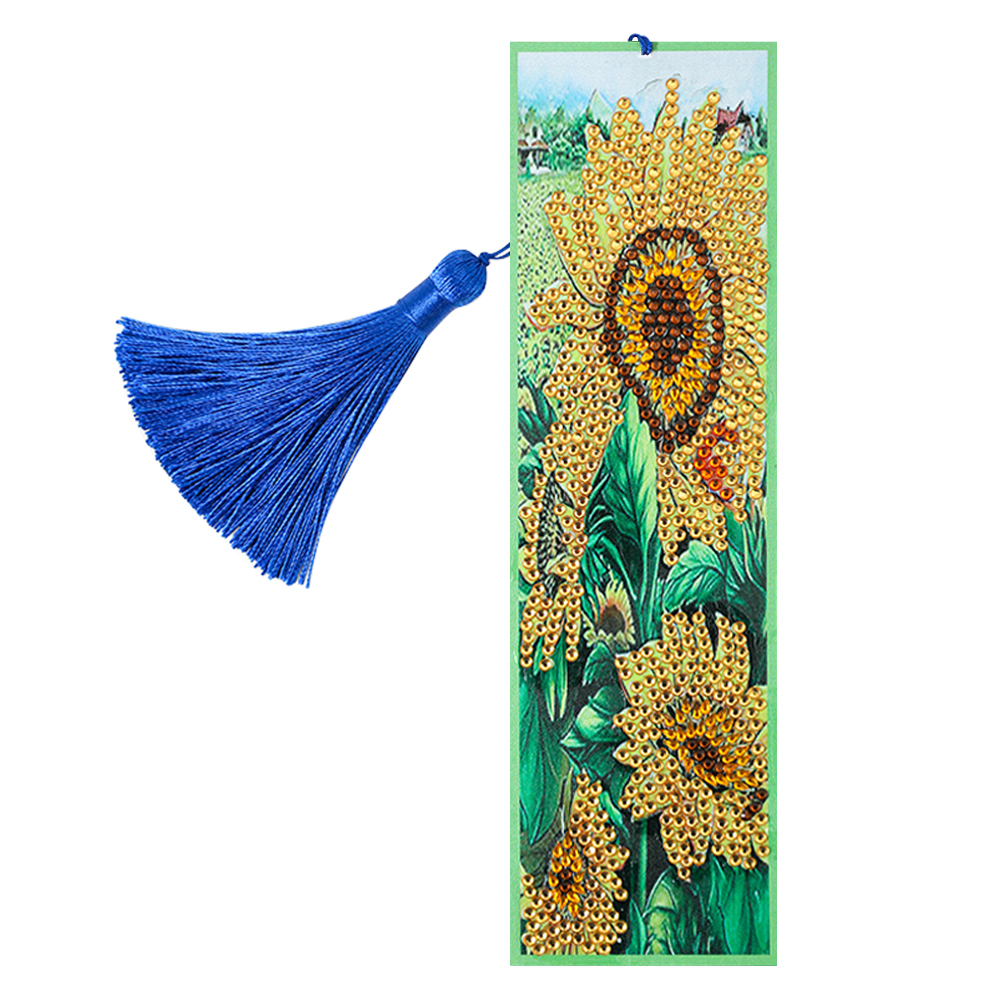 

Sunflower-DIY Creative Diamond Bookmark, 501 Original