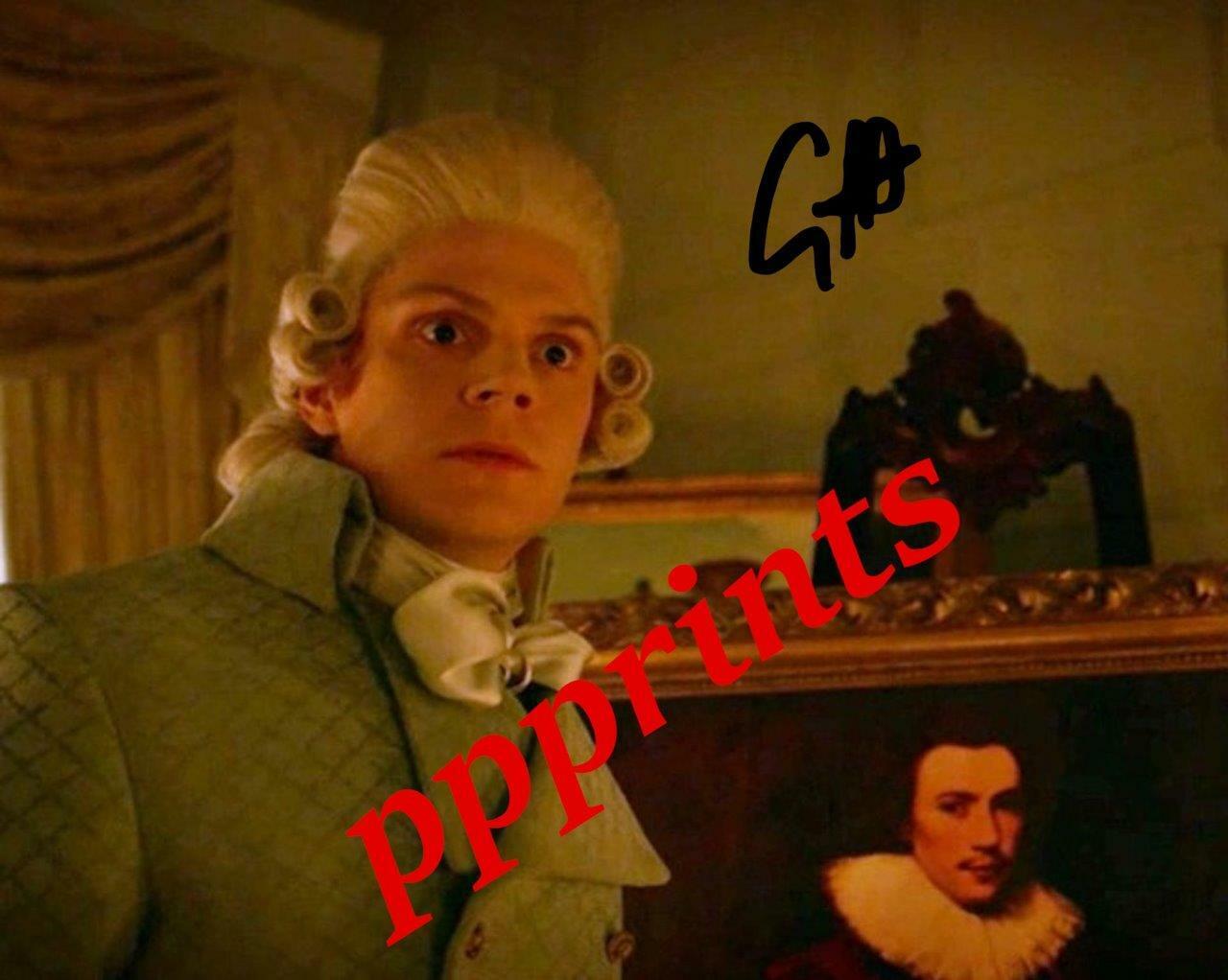 EVAN PETERS American horror story s6 AUTOGRAPH 10X 8