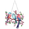 DIY Birds On Branch-Diamond Painting Pendant（Single-Sided)