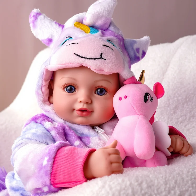 Babeside Smiling Reborn Baby Winter&nbsp;17" Poseable & Structured Newborn Healing of the Heart