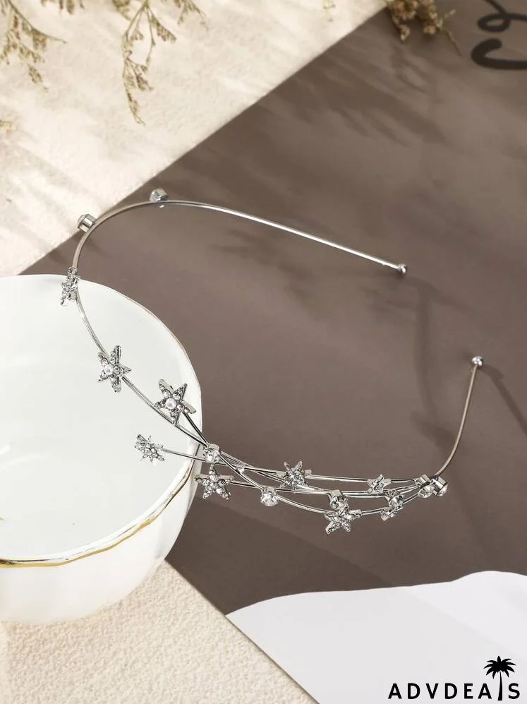 Rhinestone Star Decor Headband