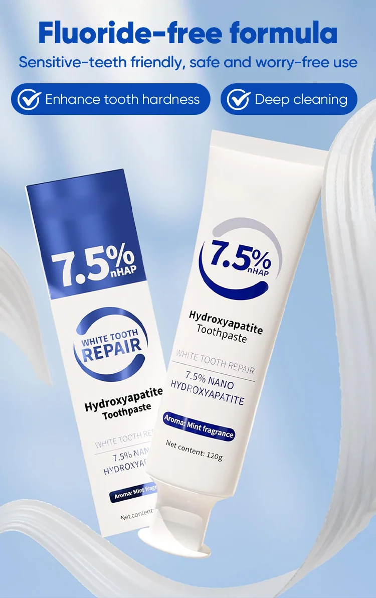 Last Day 50% Off🔥Hydroxyapatite repairs Toothpaste