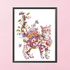 Cat - 11CT Stamped Cross Stitch Kit(40*48cm)