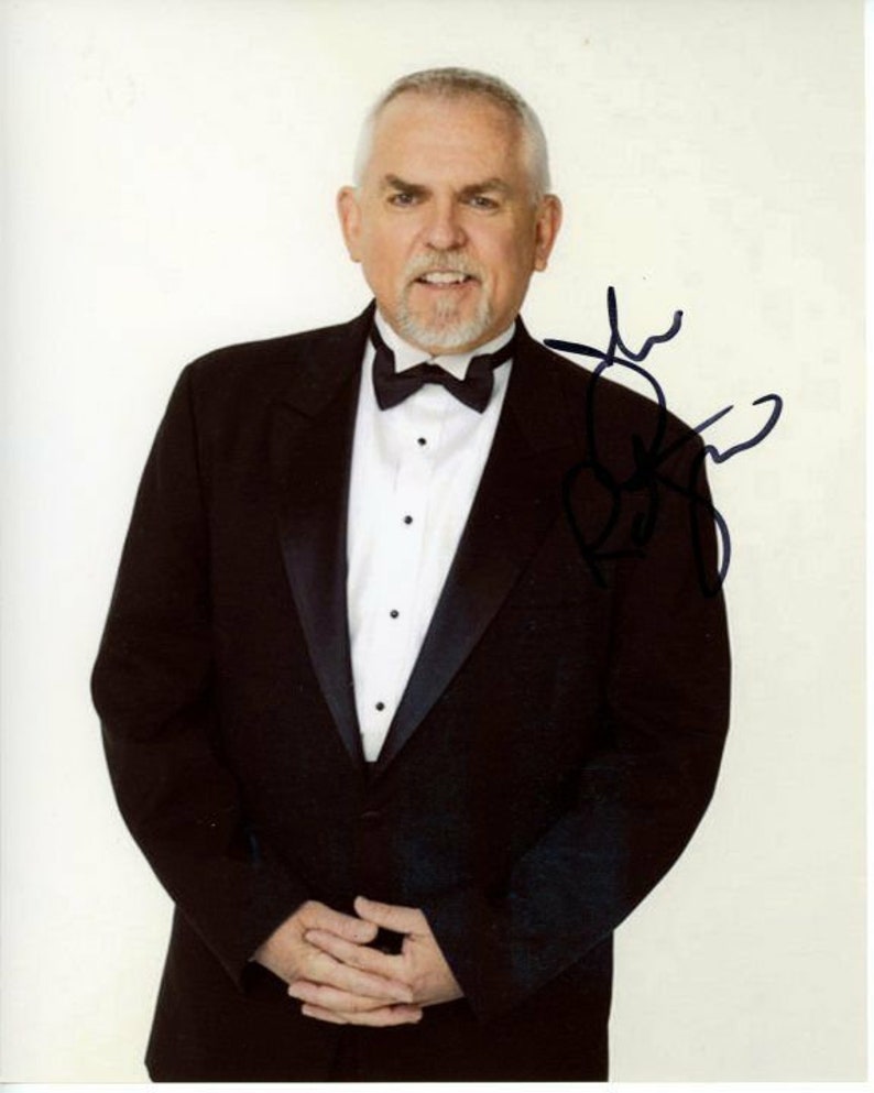 John ratzenberger signed autographed dancing with the stars Photo Poster painting