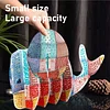 Whale 5d DIY-Tiermuster-Diamant-Maluntersetzer mit Halter f&uuml;r zu Hause
