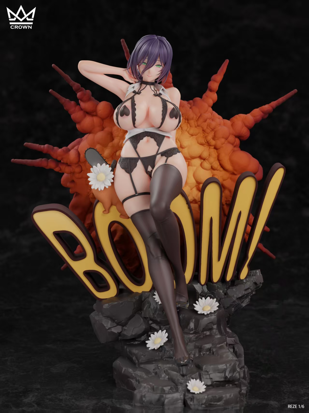 CROWN Studio - Reze Chainsaw Man 1/6 Statue(GK)-