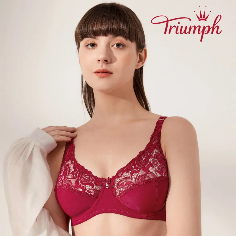 Triumph - Koronkowa bielizna push-up plus size[M-6XL]