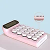 LOCOCK mechanical axis key calculator battery type office portable calculator